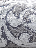 Полотенце махровое Adagio, орнамент, серый