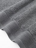 Набор полотенец махровых Graphite, без рисунка, графит