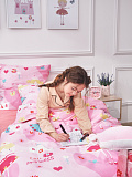 Постельное белье Little princess, поплин, принцессы, мультиколор
