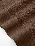 Полотенце махровое Cocoa, без рисунка, коричневый