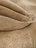 Полотенце махровое Aria beige, орнамент, бежевый