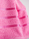 Набор полотенец махровых Pink crystal, без рисунка, розовый