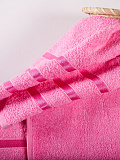 Набор полотенец махровых Pink crystal, без рисунка, розовый