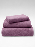 Полотенце махровое Burgundy, без рисунка, винный
