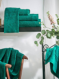 Полотенце махровое Emerald, без рисунка, изумруд