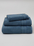 Набор полотенец махровых Indigo, без рисунка, синий
