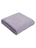 Плед Bubbles lilac, круги, фиолетовый