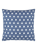 Подушка декоративная Stellar blue, абстракция, синий