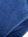 Полотенце махровое Limoges, без рисунка, синий