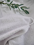 Полотенце махровое White premium, без рисунка, белый