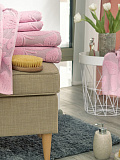 Набор полотенец махровых Butterfly pink, бабочки, розовый