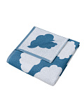 Полотенце махровое Cotton cloud, облачко, голубой