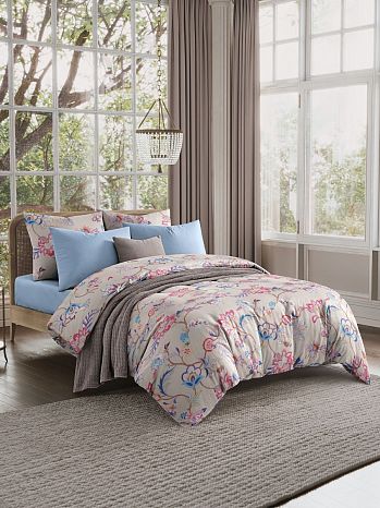 Постельное белье Isola bella, сатин, орнамент, мультиколор