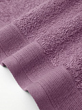 Полотенце махровое Burgundy, без рисунка, винный