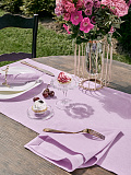 Дорожка столовая Violet, без рисунка, фиолетовый