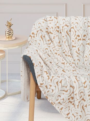 Плед Istanbul, орнамент, золото