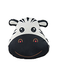 Подушка декоративная Zebra, зебра, белый