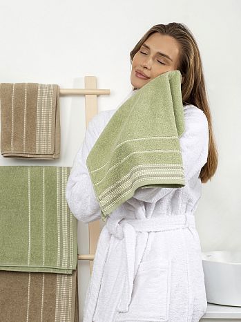 Набор полотенец махровых Enchanted, без рисунка, мультиколор