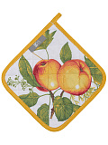 Прихватка Apple blossom, яблоки, желтый