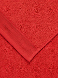 Полотенце махровое Red, без рисунка, красный