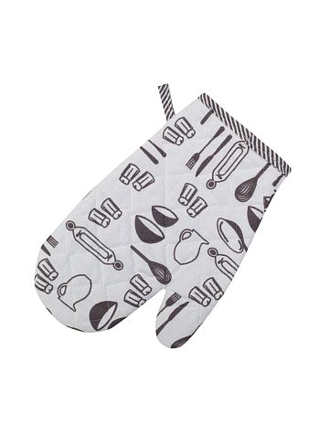 Варежка-прихватка Loft, лофт, серый